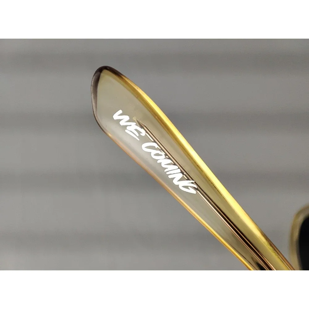 Blenders Deion Sanders Coach Prime Sunglasses Polarized Champagne Gold Mirror